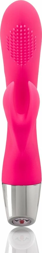 ZENN - G-spot Vibrator Met Flexibele Clitoris Stimulator, Zacht Silicone Materiaal, Waterdicht, Afzonderlijke Motoren, Verschillende Vibratiestanden, 1-touch Knop Voor Makkelijke Bediening, 2 X 9 Vibratiestanden 6 ZENN - G-spot Vibrator Met Flexibele Clitoris Stimulator, Zacht Silicone Materiaal, Waterdicht, Afzonderlijke Motoren, Verschillende Vibratiestanden, 1-touch Knop Voor Makkelijke Bediening, 2 X 9 Vibratiestanden - Afbeelding 6