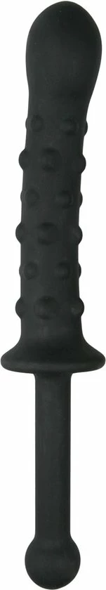 EasyToys Zwarte Dildo Met Handvat 1 EasyToys Zwarte Dildo Met Handvat