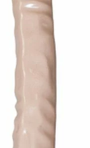 The Classics Doc Johnson Built In America Dubbele Dildo Veined Double Header White 18'' Wit - 45,21 Cm -Cottelli Collection Shop 181x840