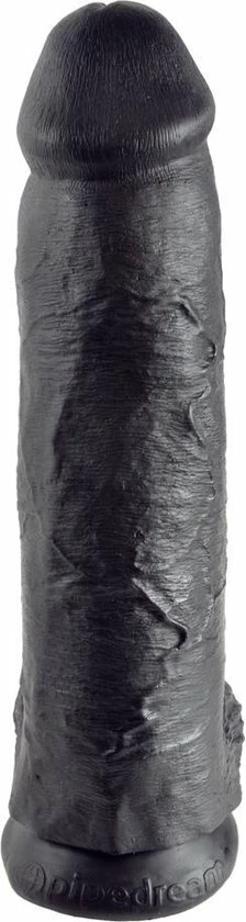 Pipedream King Cock Realistische Dildo Cock - With Balls Zwart - 12 Inch 6 Pipedream King Cock Realistische Dildo Cock - With Balls Zwart - 12 Inch - Afbeelding 6