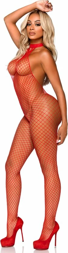 Leg Avenue Racer Neck Bodystocking 7 Leg Avenue Racer Neck Bodystocking - Afbeelding 7