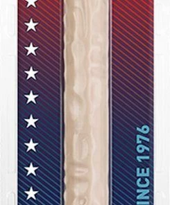 The Classics Doc Johnson Built In America Dubbele Dildo Veined Double Header White 18'' Wit - 45,21 Cm -Cottelli Collection Shop 245x840 2