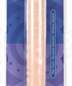 The Classics Doc Johnson Built In America Dubbele Dildo Veined Double Header White 18'' Wit - 45,21 Cm -Cottelli Collection Shop 249x840 2