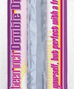 Doc Johnson Crystal Jellies Dubbele Dildo Double Dong Transparant - 45,47 Cm -Cottelli Collection Shop 249x840 3