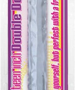 Doc Johnson Crystal Jellies Dubbele Dildo Double Dong Transparant - 45,47 Cm -Cottelli Collection Shop 251x840 3