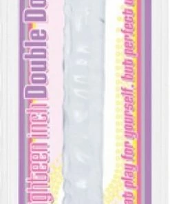 Doc Johnson Crystal Jellies Dubbele Dildo Double Dong Transparant - 45,47 Cm -Cottelli Collection Shop 254x840 2