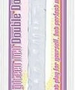 Doc Johnson Crystal Jellies Dubbele Dildo Double Dong Transparant - 45,47 Cm -Cottelli Collection Shop 256x840