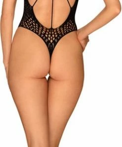 Obsessive Open Stringbody Met Opvallende Achterkant - Zwart -Cottelli Collection Shop 258x840 1