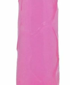 Voorpagina 22 Lovetoy Jelly Studs Crystal Dildo 20 X 4.5 Cm - Roze