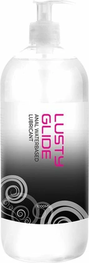 Lusty Glide Anaal Glijmiddel Waterbasis - 1000ml 1 Lusty Glide Anaal Glijmiddel Waterbasis - 1000ml