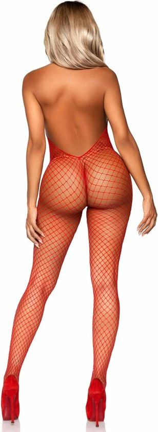 Leg Avenue Racer Neck Bodystocking 4 Leg Avenue Racer Neck Bodystocking - Afbeelding 4