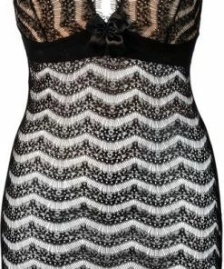 Axami V-9579 Babydoll & String Black -Cottelli Collection Shop 325x840 2