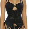 ForplayForplay (all) On Your Buckle List Bustier Set - Black - S 17 ForplayForplay (all) On Your Buckle List Bustier Set - Black - S -Cottelli Collection Shop 334x840