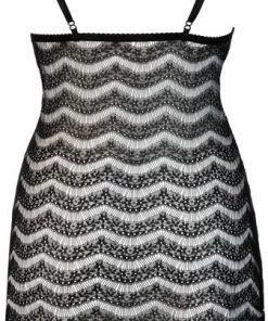 Axami V-9579 Babydoll & String Black -Cottelli Collection Shop 337x840 2