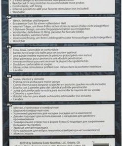 California Exotic Packer Gear - Short Harnas Zwart -Cottelli Collection Shop 361x840 2