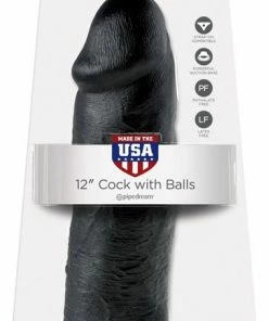 Pipedream King Cock Realistische Dildo Cock - With Balls Zwart - 12 Inch 11 Pipedream King Cock Realistische Dildo Cock - With Balls Zwart - 12 Inch -Cottelli Collection Shop 362x840 1