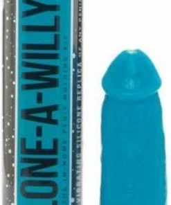 Clone A Willy Kit Dildo Glow In The Dark - Blue -Cottelli Collection Shop 368x840 1