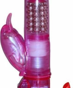 Seven Creations Eclipse Ultra 7 Penguitronic Rabbit Vibrator - Paars -Cottelli Collection Shop 368x840 5