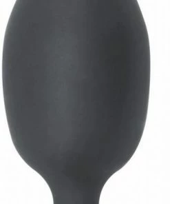 Merkloos Lola Toys - SpiceItUp! - Insatiable - Ronde Buttplug Met Bewegend Balletje - Anaalplug Met Handgreep - 100% Siliconen - 10.5cm X 4cm - Donker Grijs -Cottelli Collection Shop 373x840