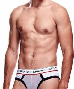 Envy Transparante Herenslip - Wit