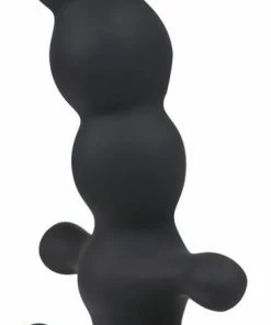 Blackdoor Collection Zwarte Anaal Vibrator - 1 Krachtige Stand - Perineum Stimulator - Stimuleert Ook De Balzak