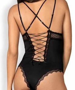 Obsessive Lolitte Teddy Met Kant En Open Rug- Erotische Body - Maat L/XL - Zwart 11 Obsessive Lolitte Teddy Met Kant En Open Rug- Erotische Body - Maat L/XL - Zwart -Cottelli Collection Shop 376x840 4