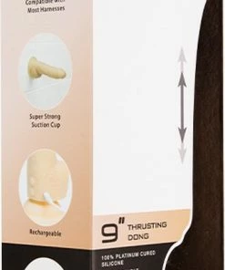 Naked Addiction Realistische Stotende Dildo Met Afstandsbediening - 23 Cm -Cottelli Collection Shop 380x840