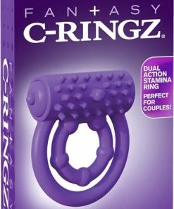 Pipedream - Fantasy C-Ringz Pipedream - Vibrating Prolong Performance - Rings Paars -Cottelli Collection Shop 381x840 1