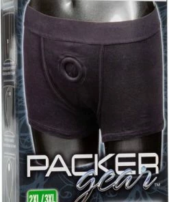 California Exotic Packer Gear - Short Harnas Zwart -Cottelli Collection Shop 387x840 2