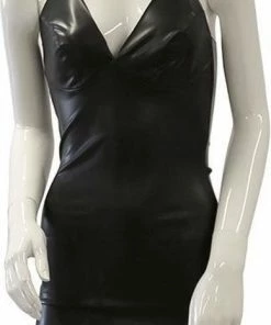 Guilty Pleasure Datex Jurkje Met Gekruiste Bandjes - XL