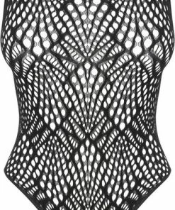 Obsessive Open Stringbody Met Opvallende Achterkant - Zwart -Cottelli Collection Shop 391x840 1