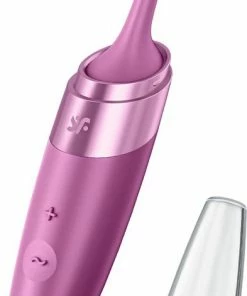 SATISFYER | Satisfyer Twirling Delight Clit Tip Stimulating - White -Cottelli Collection Shop 393x840 1