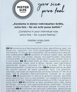 MISTER SIZE 57 (10 Pack) 8 MISTER SIZE 57 (10 Pack) -Cottelli Collection Shop 395x840 5