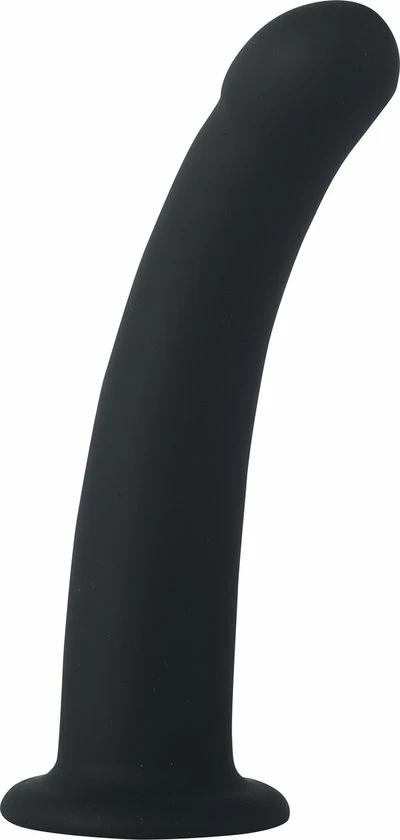 Banoch | Dildo Siliconen Curvzz Tip Zwart | Large | 3 Cm | 17 Cm Lengte | Zuignap 7 Banoch | Dildo Siliconen Curvzz Tip Zwart | Large | 3 Cm | 17 Cm Lengte | Zuignap - Afbeelding 7