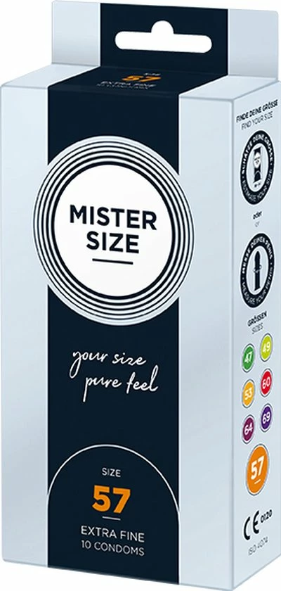 MISTER SIZE 57 (10 Pack) 3 MISTER SIZE 57 (10 Pack) - Afbeelding 3