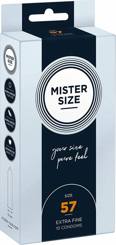 MISTER SIZE 57 (10 Pack) 1 MISTER SIZE 57 (10 Pack)
