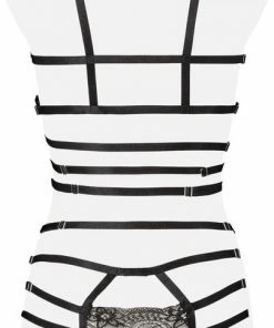 Grey Velvet - Lingerie Set - Met Straps - M/L 9 Grey Velvet - Lingerie Set - Met Straps - M/L -Cottelli Collection Shop 403x840 8