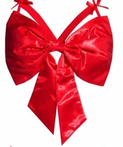 You2Toys Leg Avenue 2-dlg. Set Satin Bow - Rood - S/M -Cottelli Collection Shop 407x840 4