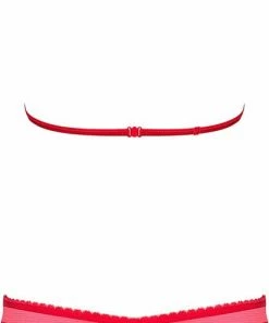 Obsessive BH Met Open Cups En Open Kruis String - Erotische Lingerieset - Maat S/M - Rood 32 Obsessive BH Met Open Cups En Open Kruis String - Erotische Lingerieset - Maat S/M - Rood -Cottelli Collection Shop 411x840 6