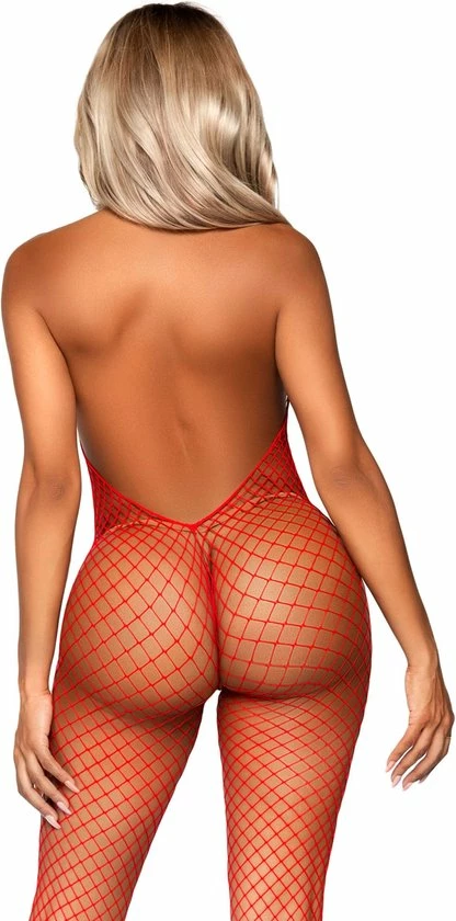 Leg Avenue Racer Neck Bodystocking 2 Leg Avenue Racer Neck Bodystocking - Afbeelding 2