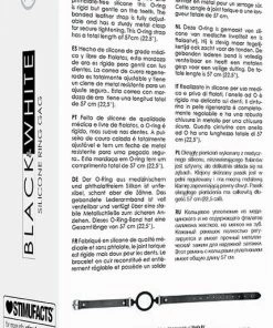 Merkloos Silicone Ring Gag - With Adjustable Bonded Leather Straps -Cottelli Collection Shop 429x840 1