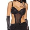Atixo Lingerie Set -75B- 13346 Zwart -Cottelli Collection Shop 443x840 4