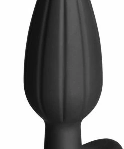 ElectraStim Rocker Silicone Noir Butt Plug - Large