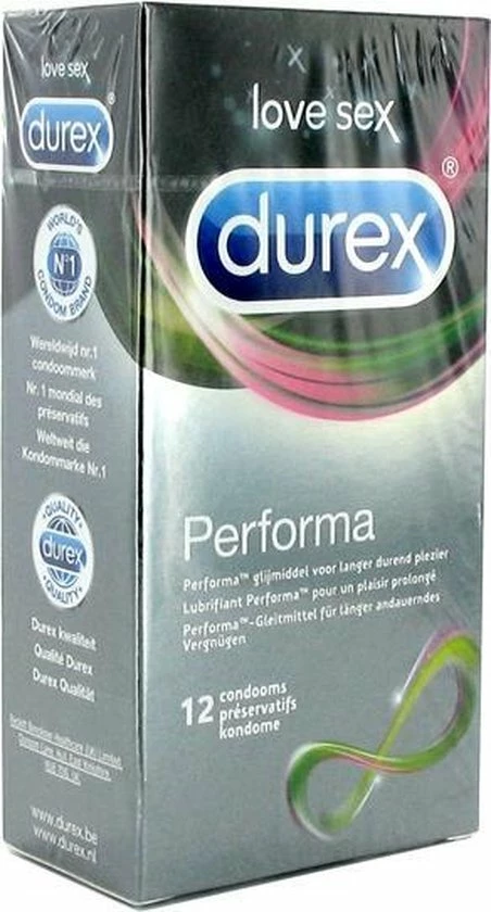 Durex Performa Condooms - 12 Stuks 16 Durex Performa Condooms - 12 Stuks - Afbeelding 16