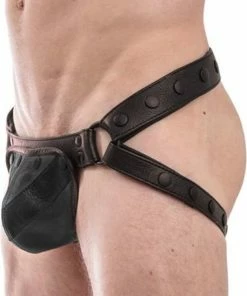 Merkloos Nooitmeersaai - Leren Kuisheidsgordel