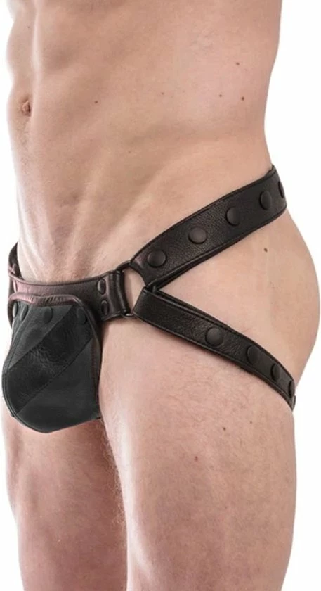 Merkloos Nooitmeersaai - Leren Kuisheidsgordel 1 Merkloos Nooitmeersaai - Leren Kuisheidsgordel