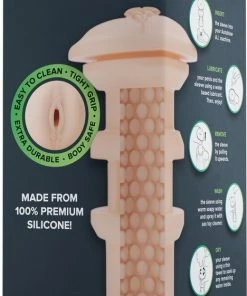 Autoblow - A,I, Silicone Vagina Sleeve Wit -Cottelli Collection Shop 468x840 3