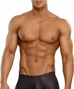 Male Power - Black Cobra Male Power Black Cobra Boxer Short Mini Short XL - Zwart -Cottelli Collection Shop 471x840 1