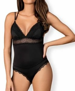 Obsessive Lolitte Teddy Met Kant En Open Rug- Erotische Body - Maat L/XL - Zwart 12 Obsessive Lolitte Teddy Met Kant En Open Rug- Erotische Body - Maat L/XL - Zwart -Cottelli Collection Shop 480x840 3