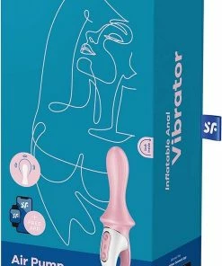 Satisfyer Air Pump Booty 5 Connect App - Red -Cottelli Collection Shop 494x840 3